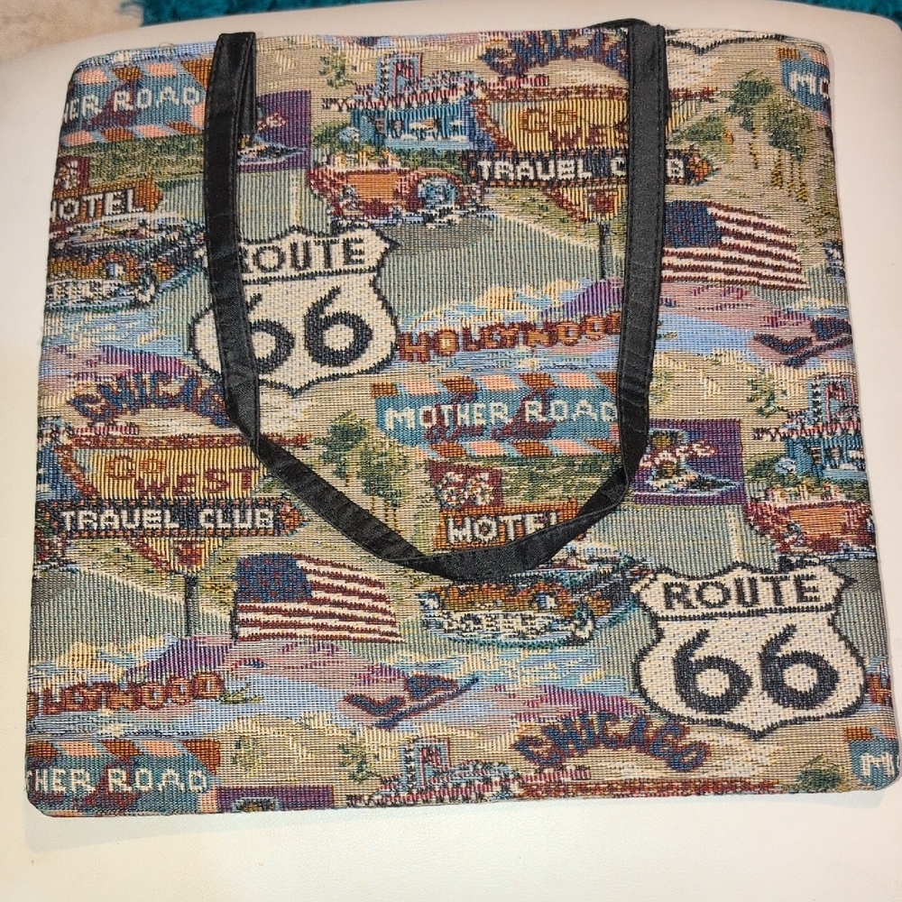 Scenic Route 66 Tapestry Tote Bag